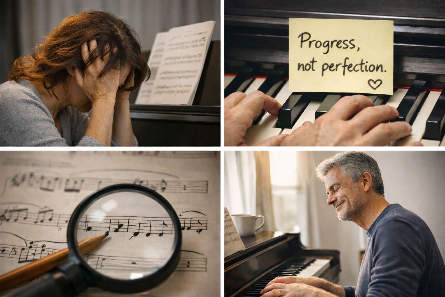 If I Could Change One Thing for Adult Pianists Would Be: Progress Without Frustration